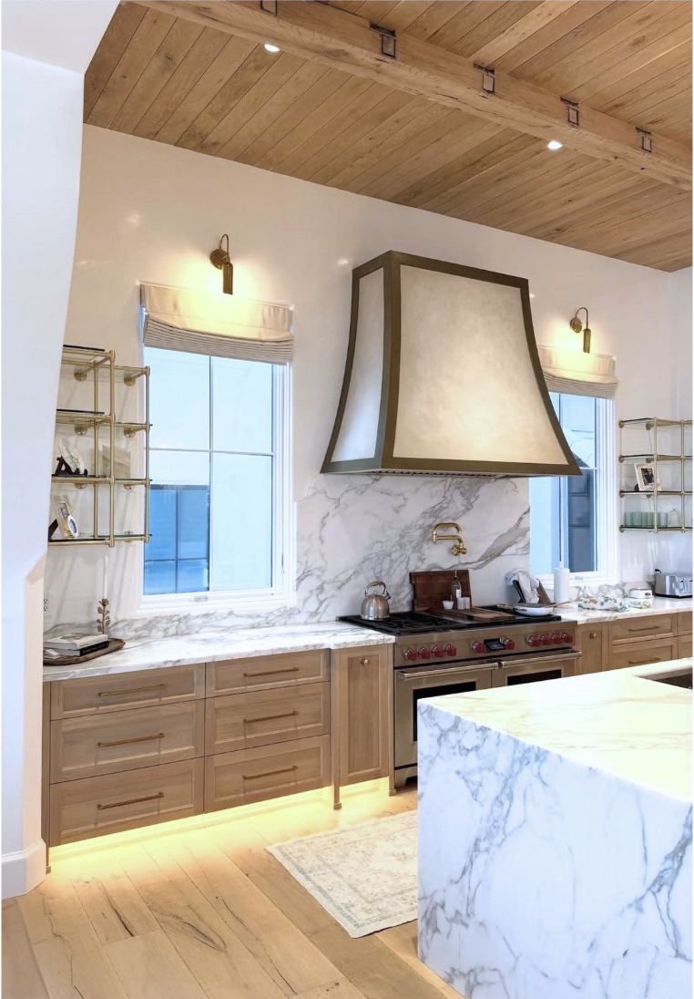 Model home kitchen
